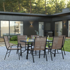 Living Accents Taylor 7 Piece Outdoor Dining Set Wayfair